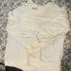 Nicole miller NYC cheetah Fleece jogger set NWT